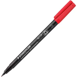 Flomaster permanentni STAEDTLER Lumocolor 313 S 0,4mm crveni