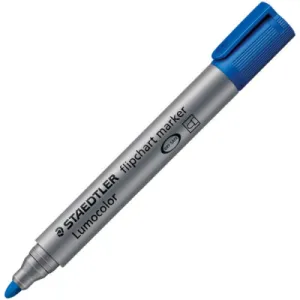 Marker flipchart STAEDTLER Lumocolor 356 okrugli vrh 2mm plavi