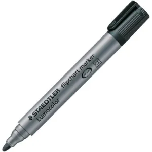 Marker flipchart STAEDTLER Lumocolor 356 okrugli vrh 2mm crni
