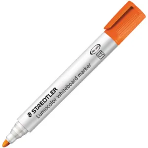 Marker piši-briši STAEDTLER Lumocolor 351 okrugli vrh 2mm narandžasti