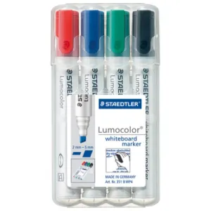 Marker piši-briši STAEDTLER Lumocolor 351 B kosi vrh 2-5mm - 4/1