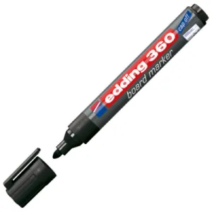 Marker piši-briši EDDING E-360 okrugli vrh 1,5-3mm crni
