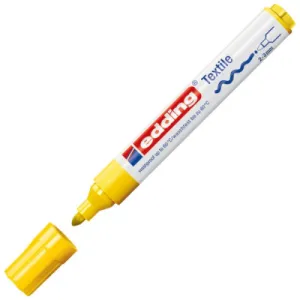 Marker za tekstil EDDING E-4500 okrugli vrh 2-3mm žuti