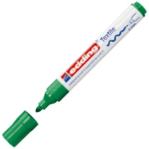 Marker za tekstil EDDING E-4500 okrugli vrh 2-3mm zeleni