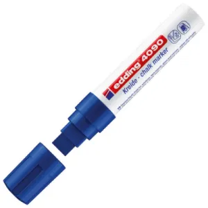 Marker za tablu/staklo EDDING E-4090 ravni vrh 4-15mm plavi