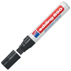 Marker permanentni EDDING E-850 ravni vrh 5-15mm crni