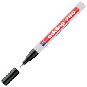 Marker dekorativni EDDING E-780 metalni vrh 0,8mm crni