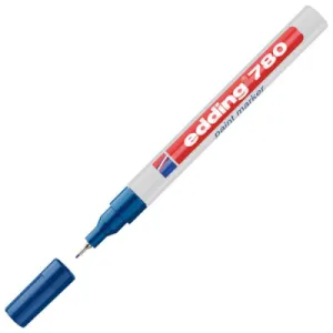 Marker dekorativni EDDING E-780 metalni vrh 0,8mm plavi