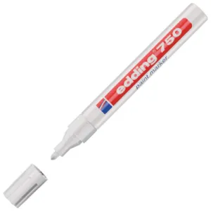 Marker dekorativni EDDING E-750 okrugli vrh 2-4mm bijeli