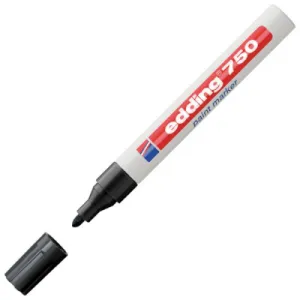 Marker dekorativni EDDING E-750 okrugli vrh 2-4mm crni