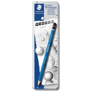 Grafitna olovka za skiciranje STAEDTLER Mars Lumograph 100 G6 - 6/1