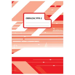 Obrazac pisani fiskalni račun za pravna lica PFR2 A5