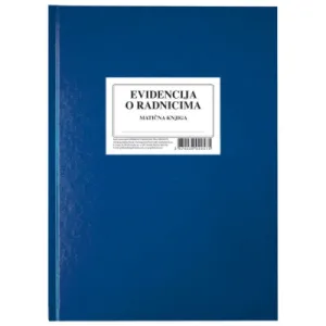 Knjiga evidencije o radnicima - matična knjiga