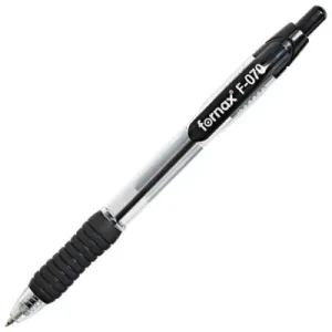 Hemijska olovka FORNAX Grip F-070 0,7mm crna