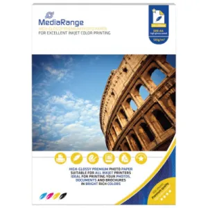 Foto papir MEDIARANGE A4 glossy - 135g - 100/1