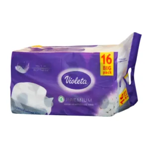 Toaletni papir VIOLETA troslojni - 16/1