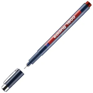 Rapidograf EDDING E-1800 0,1mm crveni