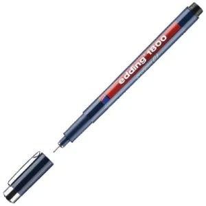 Rapidograf EDDING E-1800 0,1mm crni