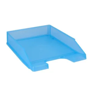 Polica za spise TTO transparentno plava