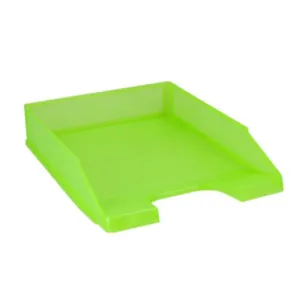 Polica za spise TTO transparentno zelena