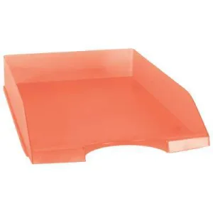 Polica za spise FOROFFICE transparentno crvena