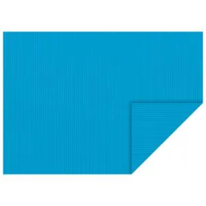 Karton valoviti HEYDA svijetloplavi