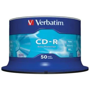 CD-R VERBATIM Extra Protection Spindle 700MB - 50/1