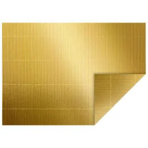 Karton valoviti HEYDA zlatni