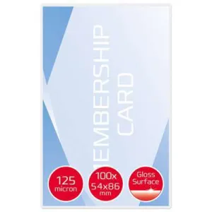 Folija za plastificiranje GBC 54*86 125µm - 100/1