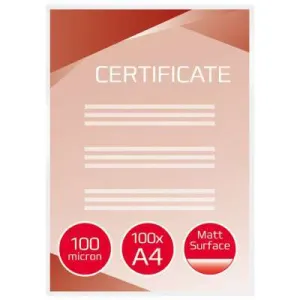 Folija za plastificiranje GBC A4 100µm - 100/1