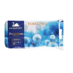 Toaletni papir HARMONY troslojni – 16/1