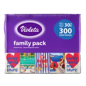 Maramice VIOLETA Family troslojne - 30/1