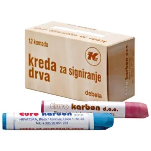 Kreda za drvo EUROKARBON crvena