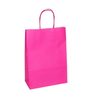 Poklon vrećica SPIRIT Natron 26*35*12 roza