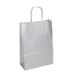 Poklon vrećica SPIRIT Natron 26*35*12 srebrna