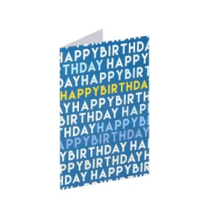 Čestitka SPIRIT Happy Birthday 3 11,5*17