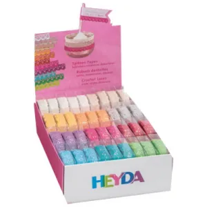 Traka dekorativna ljepljiva HEYDA Čipka 