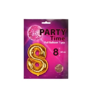 Balon 8 60cm zlatni