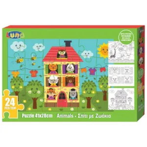 Puzzle LUNA Životinje