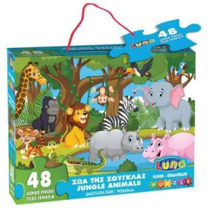 Puzzle LUNA Jungle Animals