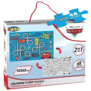 Puzzle obostrane LUNA Cars 2u1