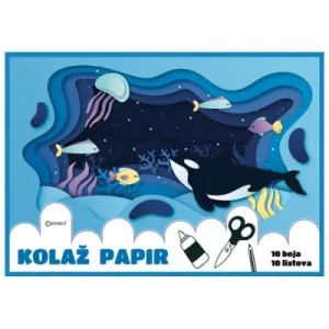 Kolaž papir CONNECT A4 HS1
