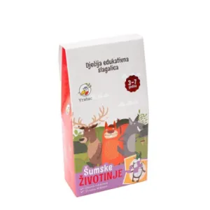 Puzzle VRABAC Šumske životinje