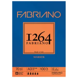 Blok za skiciranje FABRIANO 1264 Marker A3