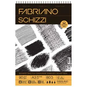 Blok za skiciranje FABRIANO New Sketch A3 spiralni uvez