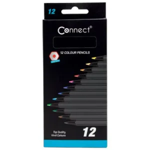 Bojice suhe CONNECT Black - 12/1