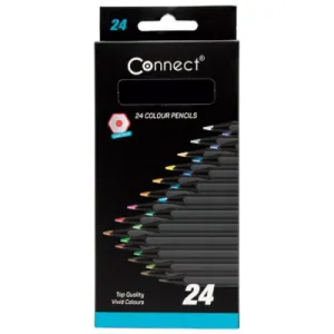 Bojice suhe CONNECT Black - 24/1