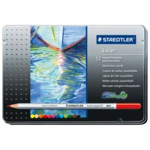 Bojice suhe STAEDTLER Karat Aquarell - 12/1
