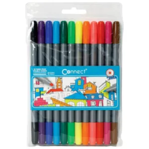 Flomasteri obostrani CONNECT - 12/1