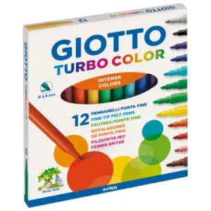 Flomasteri FILA Turbo Color Giotto - 12/1